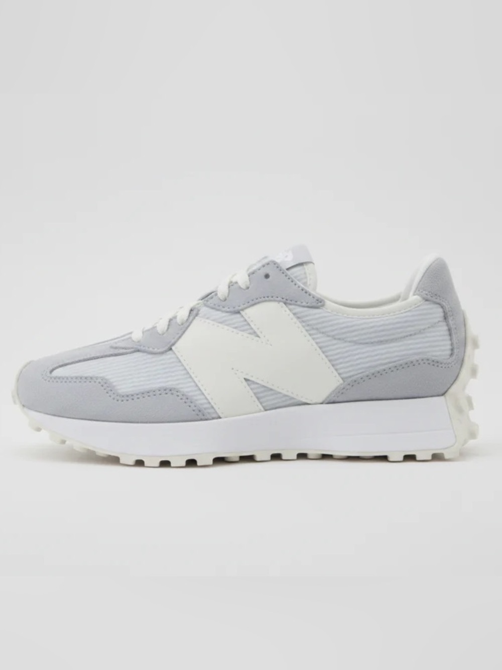 🌐 NEW BALANCE 327 BLUE WHITE STRIPES 🌐 - Picture 2 of 3